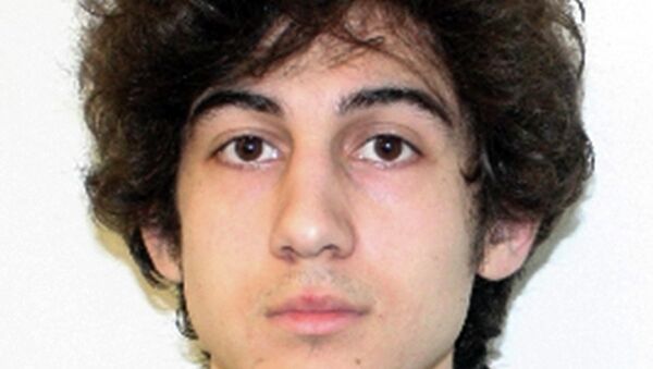 Dzhokhar Tsarnaev, 21, the Boston Marathon bombing suspect, appeared in court for the first time since 2013 on Thursday, December 18. - Sputnik International