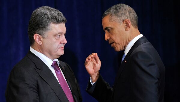 US President Barack Obama has signed the Ukraine Freedom Support Act, a press release issued on Thursday by the White House said. - Sputnik International
