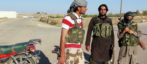 Islamic State fighters Islamic State fighters - Sputnik International