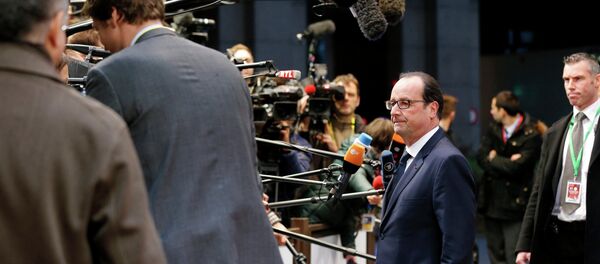 EU Leaders Refuse to Strengthen Sanctions Against Russia: Hollande EU Leaders Refuse to Strengthen Sanctions Against Russia: Hollande - Sputnik International