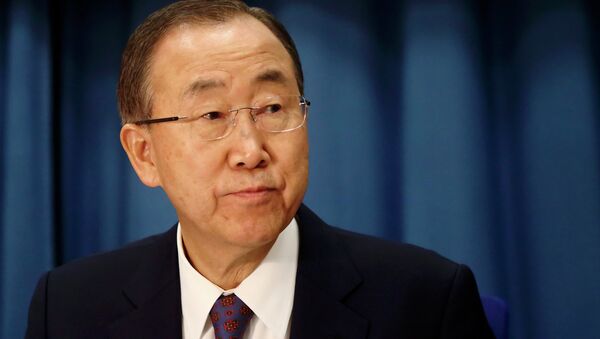 UN Secretary-General Ban Ki-moon - Sputnik International