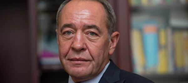 The head of Russia’s Gazprom-Media holding, Mikhail Lesin, has officially turned in his application to resign, Gazprom’s press service said Friday. - Sputnik International