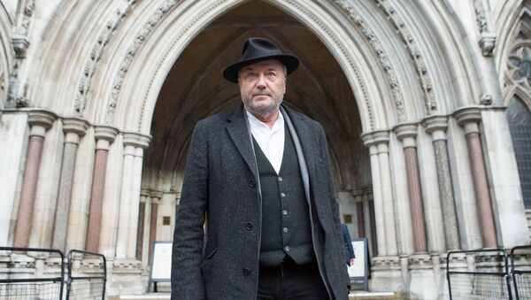 George Galloway appears at the Royal Courts of Justice for the inquest into the death of Dr. Abbas Khan in Syria. London, United Kingdom  - Sputnik International