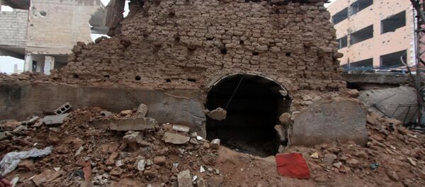 The Syrian Army is intentionally not regaining control over certain areas of the strategically important Jobar suburb of Damascus in order to lure more militants into its traps. - Sputnik International