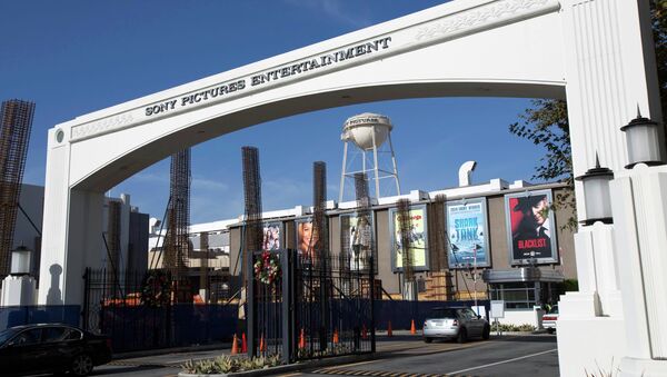 An entrance gate to Sony Pictures Studios is pictured in Culver City, California - Sputnik International