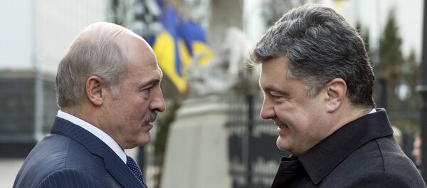 Poroshenko and Lukashenko Poroshenko and Lukashenko - Sputnik International