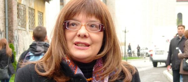 Serbian Parliament speaker Maja Gojkovic Serbian Parliament speaker Maja Gojkovic - Sputnik International