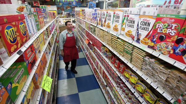 In this photo taken Thursday, Nov. 1, 2012, Grocery market owner Ray Martinez poses for a photo at La Playa Market in Inglewood, Calif - Sputnik International