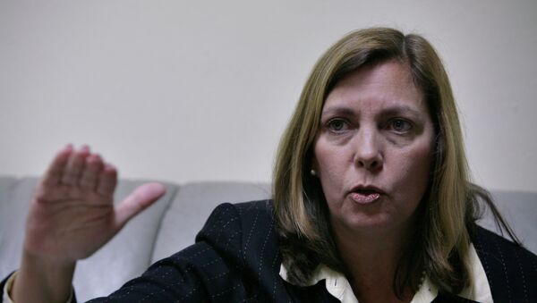 Josefina Vidal, director of the Cuban Foreign Ministry's North American affairs office, speaks during an interview with The Associated Press in Havana. - Sputnik International
