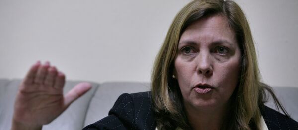 Josefina Vidal, director of the Cuban Foreign Ministry's North American affairs office, speaks during an interview with The Associated Press in Havana. Josefina Vidal, director of the Cuban Foreign Ministry's North American affairs office, speaks during an interview with The Associated Press in Havana. - Sputnik International