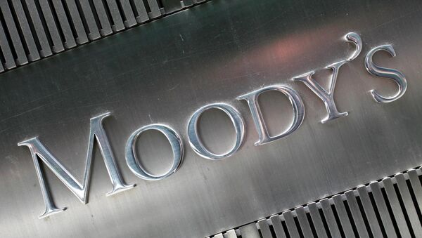 Moody's Investors Service said Tuesday it had downgraded to Baa2 from Baa1 the foreign currency rating of Russia's energy giant - Sputnik International