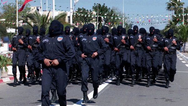Algerian security forces - Sputnik International