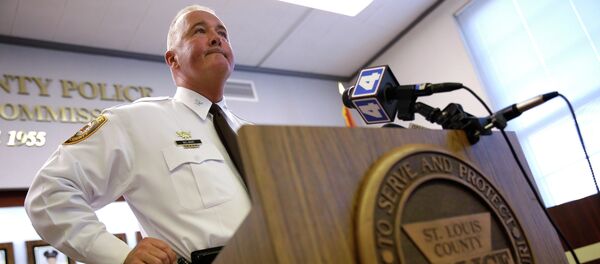 St. Louis County Police Chief Jon Belmar - Sputnik International