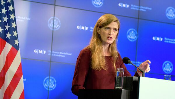 The US Ambassador to the United Nations Samantha Power - Sputnik International