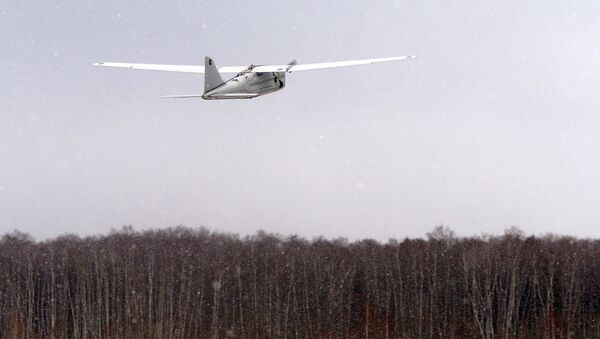 Launch of  drone Orlan-10 - Sputnik International