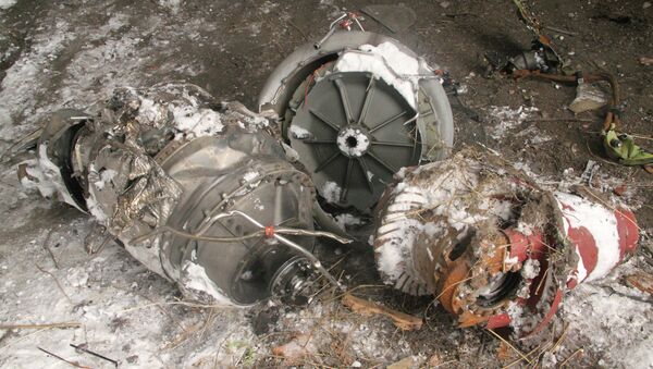 Crash site of the Malaysian Boeing 777 in the village of Grabovo near Shakhtarsk, Donetsk Region. - Sputnik International