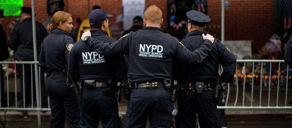 New York City Police officers - Sputnik International