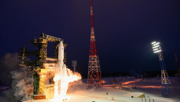 Russia’s heavy-lift Angara-A5 rocket before its first orbital launch at the Plesetsk Cosmodrome, Arkhangelsk Region - Sputnik International