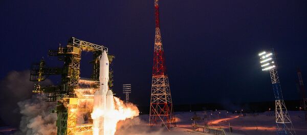Russia’s heavy-lift Angara-A5 rocket before its first orbital launch at the Plesetsk Cosmodrome, Arkhangelsk Region Russia’s heavy-lift Angara-A5 rocket before its first orbital launch at the Plesetsk Cosmodrome, Arkhangelsk Region - Sputnik International