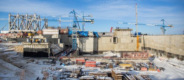 Vostochny Cosmodrome construction site in Amur Region Vostochny Cosmodrome construction site in Amur Region - Sputnik International