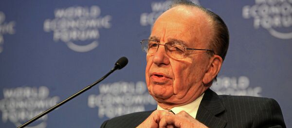 Rupert Murdoch at World Economic Forum Annual Meeting in Davos. Rupert Murdoch at World Economic Forum Annual Meeting in Davos. - Sputnik International