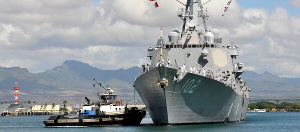 USS Sampson - Sputnik International