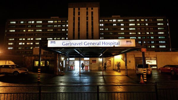 A general view of Gartnavel General Hospital is seen in Glasgow, Scotland December 29, 2014 - Sputnik International