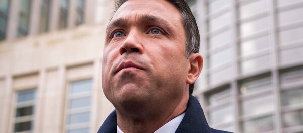 U.S. Representative Michael Grimm of New York is photographed ahead of a news conference following his guilty plea at the Brooklyn federal court in New York in this December 23, 2014 U.S. Representative Michael Grimm of New York is photographed ahead of a news conference following his guilty plea at the Brooklyn federal court in New York in this December 23, 2014 - Sputnik International