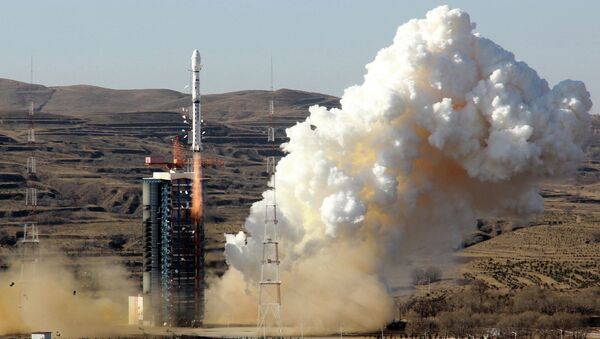The Fengyun-II 08 satellite, launched from the Xichang Satellite Launch Center in Sichuan province - Sputnik International