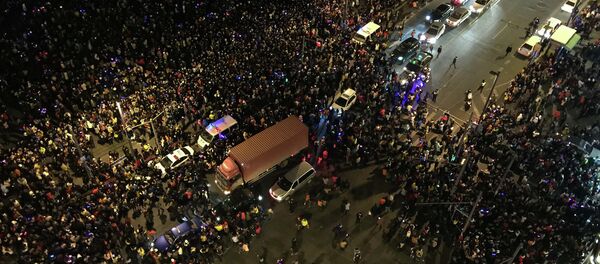 The stampede by New Year's revellers in Shanghai's historic riverfront area killed 35 people - Sputnik International