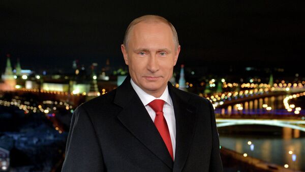 Vladimir Putin gives New Year's address - Sputnik International