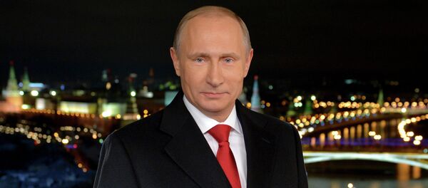 Vladimir Putin gives New Year's address - Sputnik International