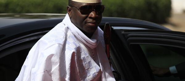 Gambia's President Yahya Jammeh Gambia's President Yahya Jammeh - Sputnik International