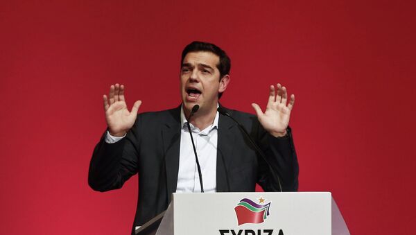 Alexis Tsipras, opposition leader and head of radical leftist Syriza party - Sputnik International
