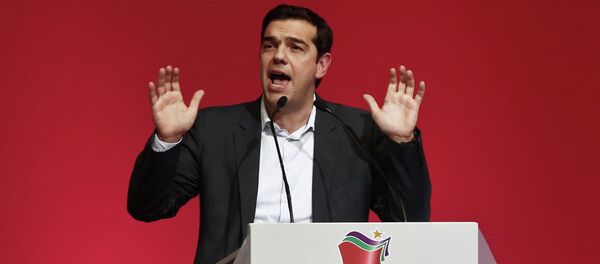 Alexis Tsipras, opposition leader and head of radical leftist Syriza party Alexis Tsipras, opposition leader and head of radical leftist Syriza party - Sputnik International