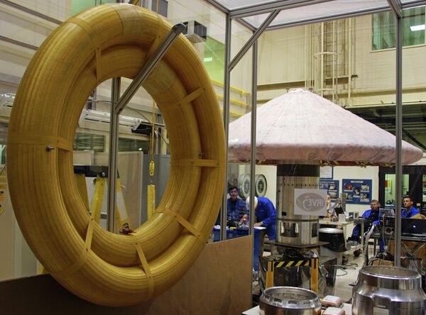 An inflatable heat shield - Sputnik International