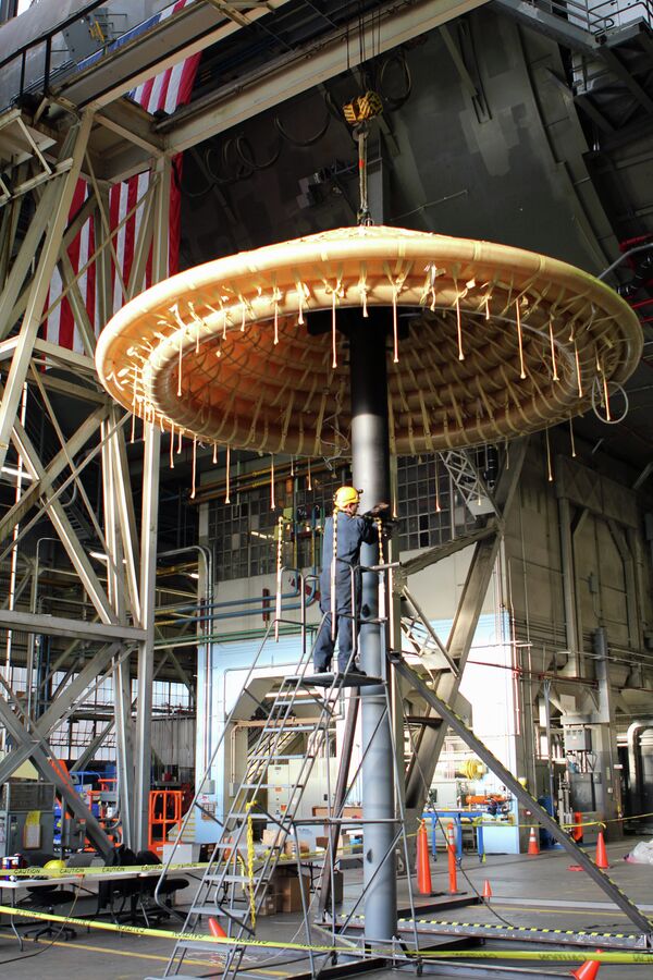 HIAD Inflation Test  - Sputnik International