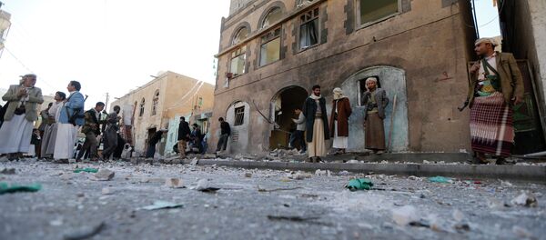 Followers of the Shi'ite Muslim Houthi movement Followers of the Shi'ite Muslim Houthi movement - Sputnik International