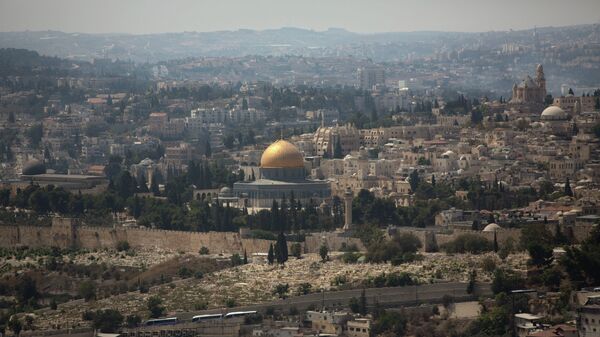 The Dome of the Rock Mosque in the Al Aqsa Mosque compound, known by the Jews as the Temple Mount, is seen in Jerusalem's Old City - Sputnik International