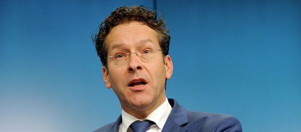 Eurogroup president Jeroen Dijsselbloem Eurogroup president Jeroen Dijsselbloem - Sputnik International