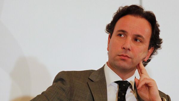 Khaled Khoja, then-member of the Syrian National Council (SNC), attends the Syrian Business Forum in Doha in this June 6, 2012 file photo. - Sputnik International