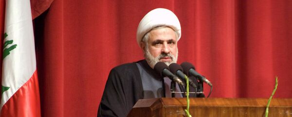 Hezbollah's Deputy Secretary-General Naim Qassem discussed the implications of espionage on the organization on Lebanese radio, indirectly confirming the recent arrest of a top official charged with spying for Mossad Hezbollah's Deputy Secretary-General Naim Qassem discussed the implications of espionage on the organization on Lebanese radio, indirectly confirming the recent arrest of a top official charged with spying for Mossad - Sputnik International