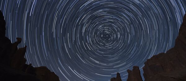 Star Trails over Arches National Park, Utah - Sputnik International