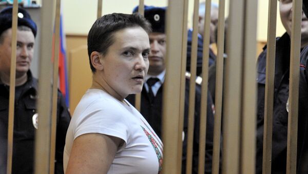 Court hears UKrainian pilot Nadezhda Savchenko's appeal - Sputnik International