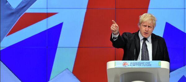 London Mayor Boris Johnson said in a radio program on Tuesday that everyone working and living in Britain should be able to speak the English language London Mayor Boris Johnson said in a radio program on Tuesday that everyone working and living in Britain should be able to speak the English language - Sputnik International