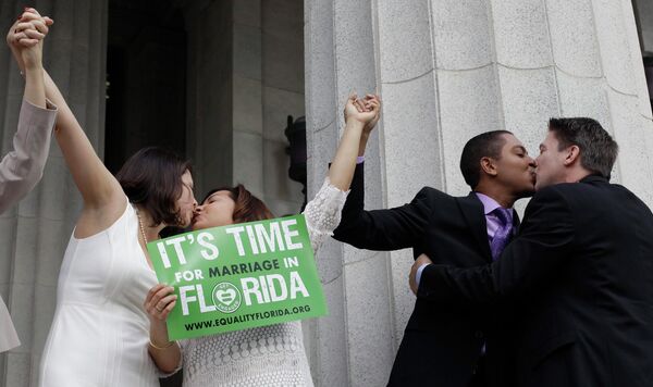 Same-sex marriage in Florida Same-sex marriage in Florida - Sputnik International