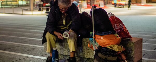 Homeless in Germany Homeless in Germany - Sputnik International