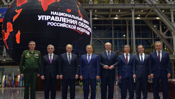 Heads of states - CSTO members visit National Defense Management Center - Sputnik International