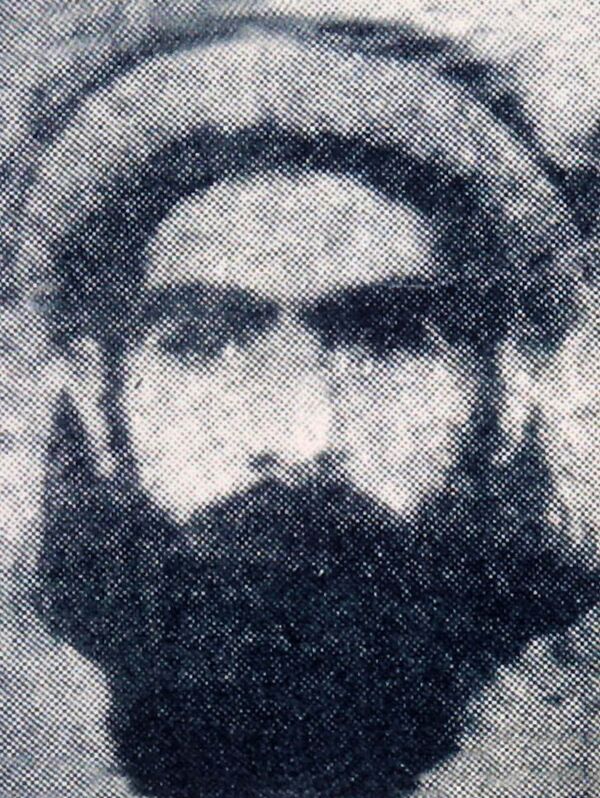 This undated file photo reportedly shows the Taliban supreme leader Mullah Omar - Sputnik International