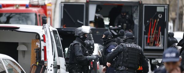 Members of the French national police intervention group (BRI) Members of the French national police intervention group (BRI) - Sputnik International